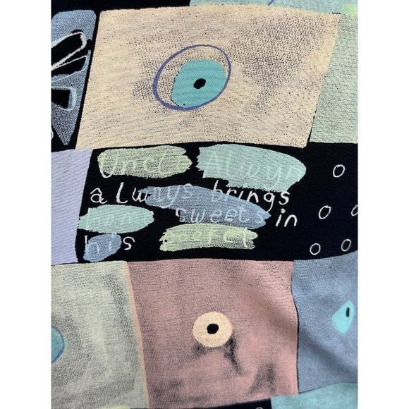 1980s/1990s art to wear abstract shirt by St. Germaine Size L - Picture 6 of 8
